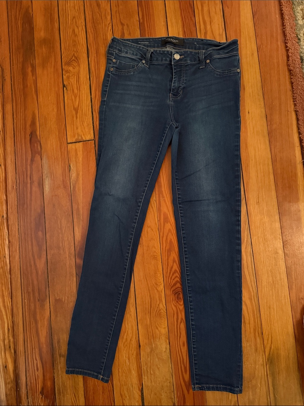Liverpool Jeans Company Madonna Legging Jeans in Navy Blue